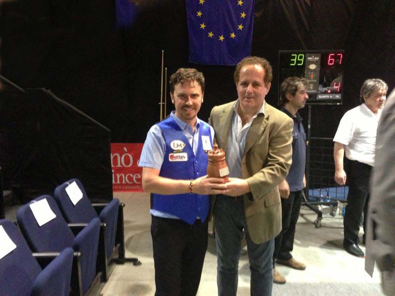 Aniello premiato a Saint Vincent campionato italiano web