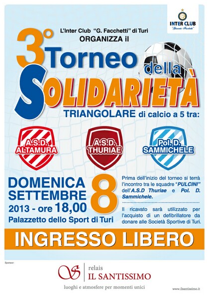 3 torneo di solidarietà