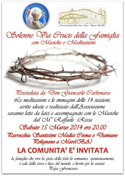 via crucis famiglia