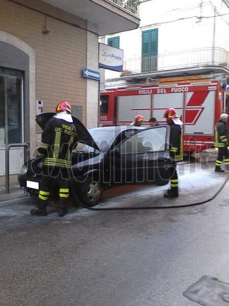 fiamme in via san lorenzo