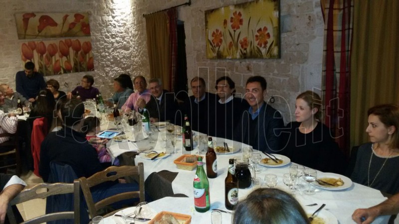 cena degli abitanti di contrada Rosario 1