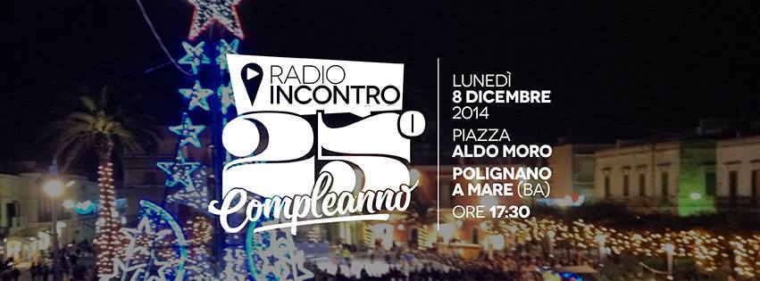 Radio Incontro festeggia i suoi primi 25 anni