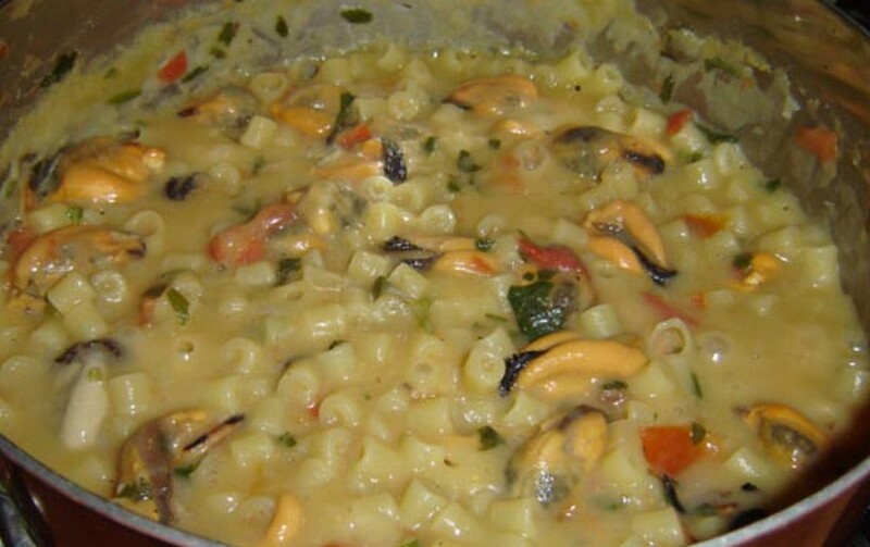 pasta fagioli e cozze