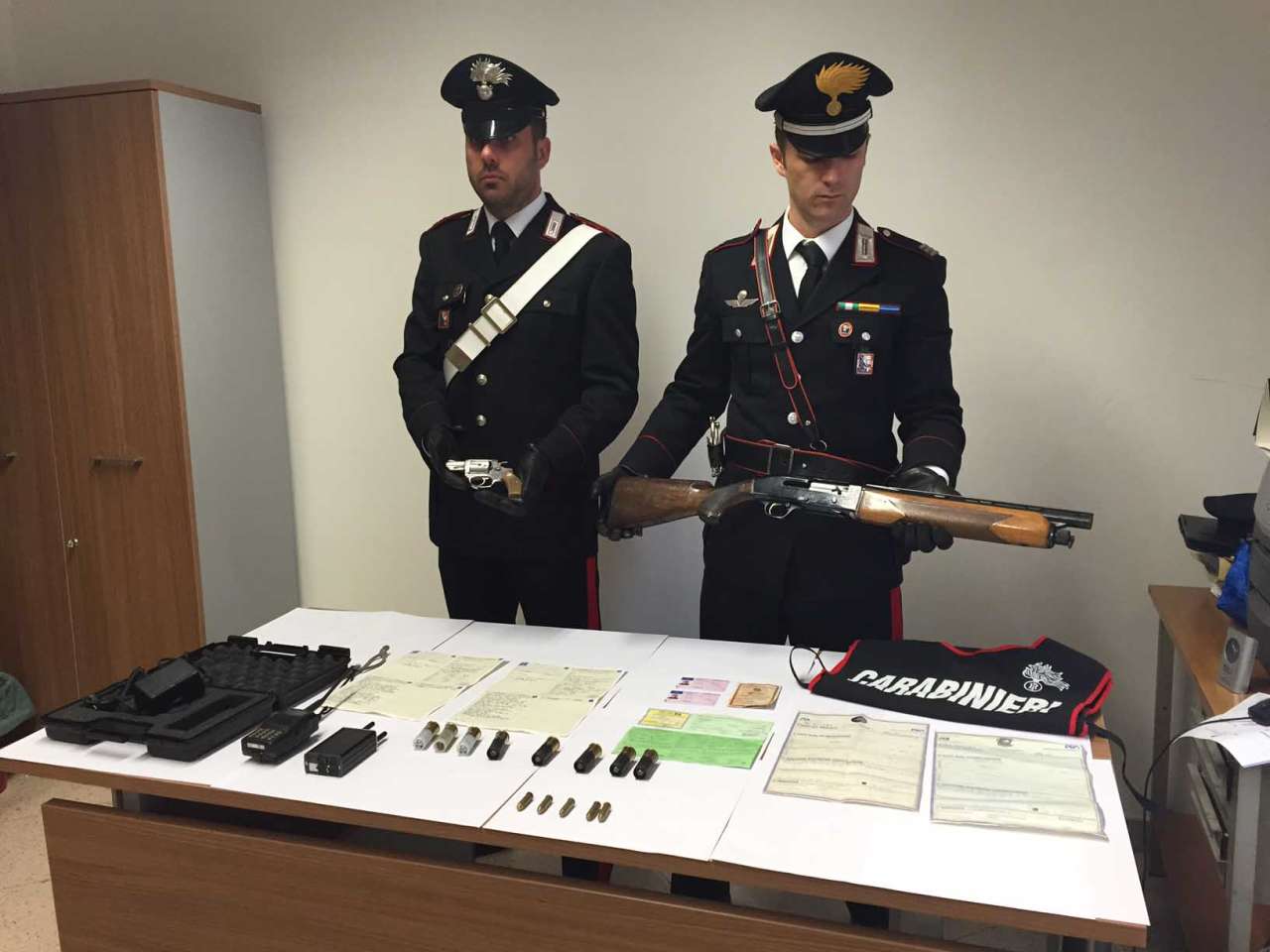 carabinieri armi