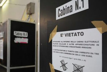 cabina elettorale