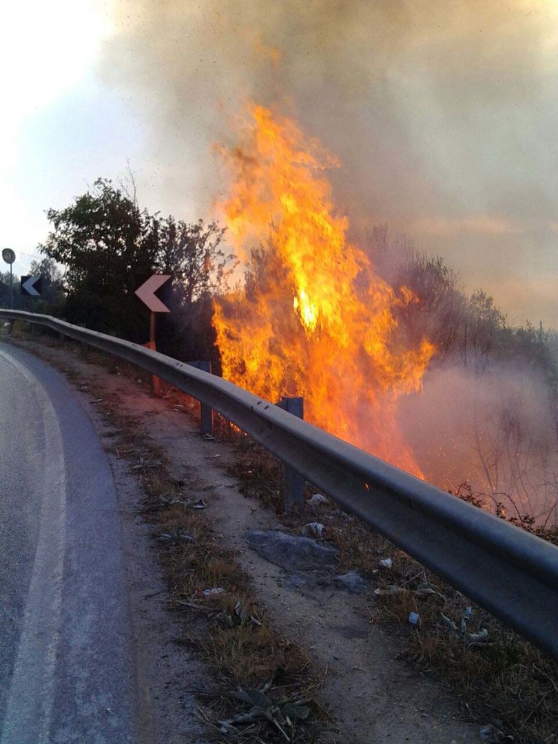 incendio san materno