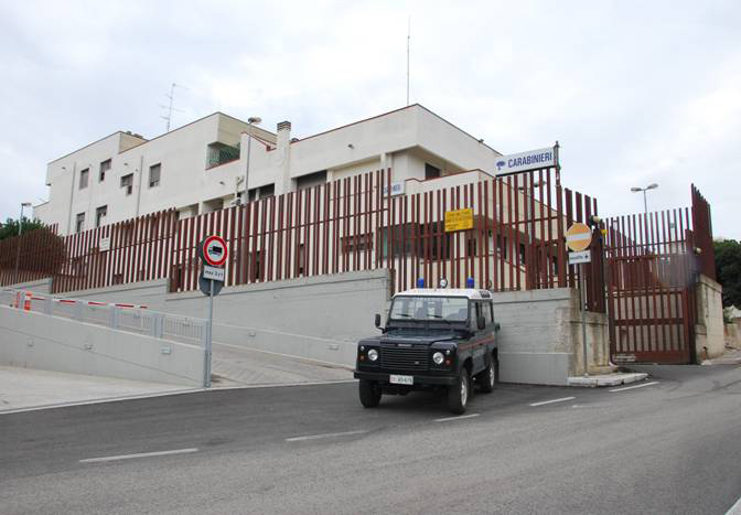 La Stazione Carabinieri di Noci