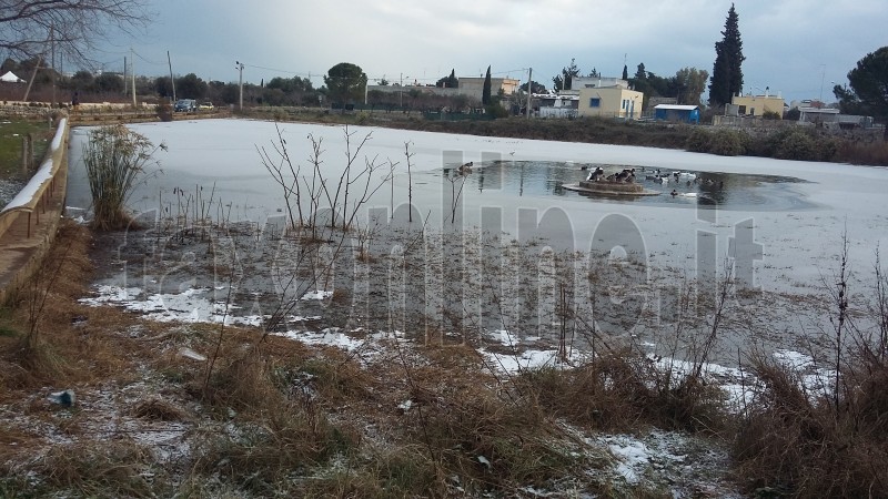 lago ghiacciato