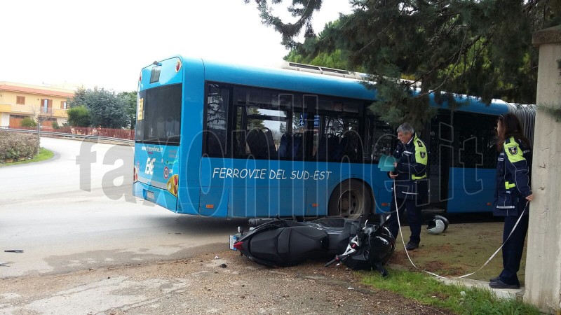 incidente rotonda via rutigliano