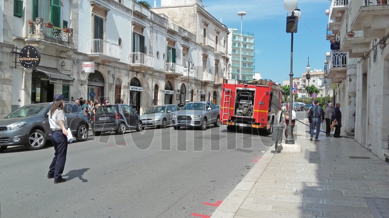 incendio centro storico