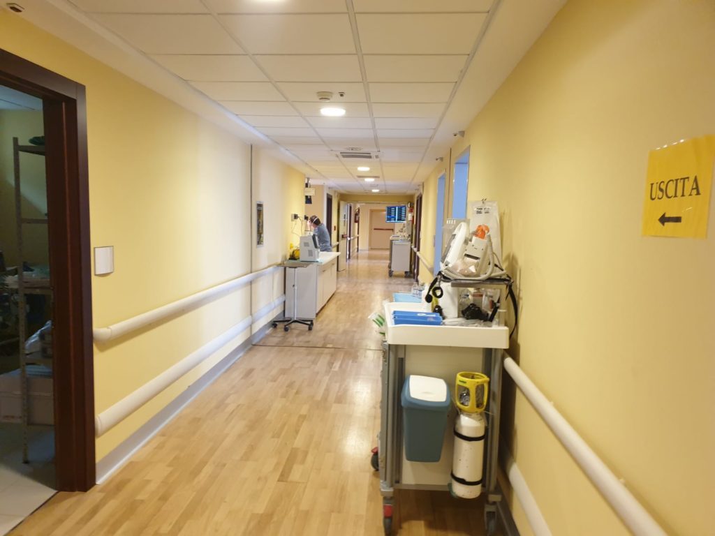 Pronto il nuovo ospedale Covid Conversano