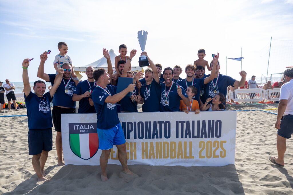 Beach handball, la Uisp ‘80 Putignano è campione d’Italia