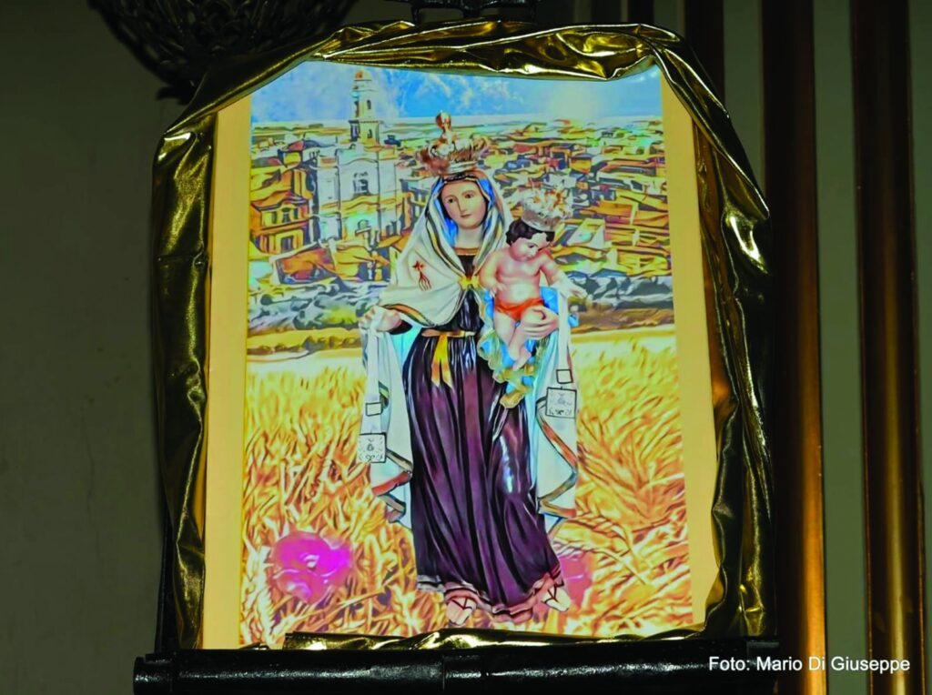 Tela della Madonna del Carmelo rubata a Gioia del Colle