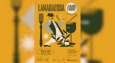 Locandina di Lamadacqua Food, un evento che si terrà il 29 e il 30 agosto a Lamadacqua, Noci