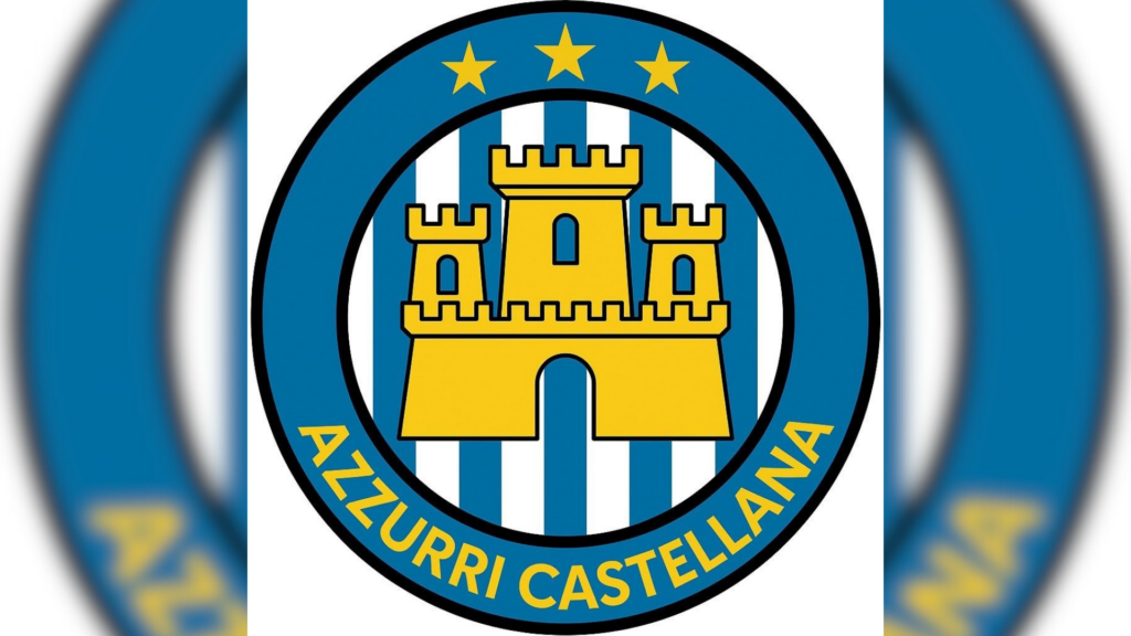 Logo della nuova società di calcio a Castellana Grotte, gli Azzurri Castellana
